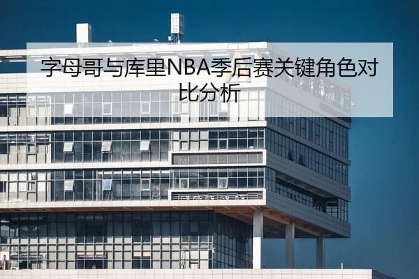 字母哥与库里NBA季后赛关键角色对比分析